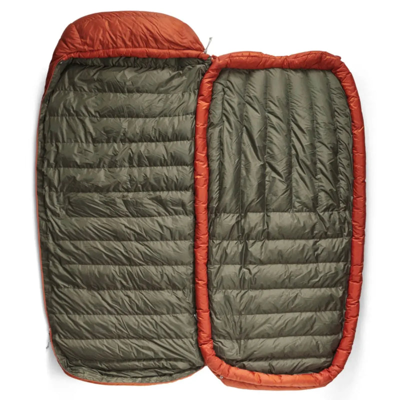 Can open up to use as a quilt in warmer weather