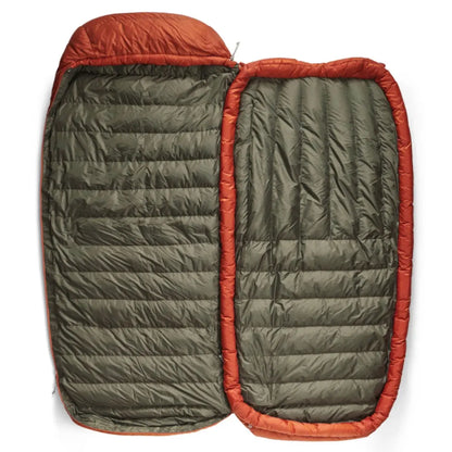 Can open up to use as a quilt in warmer weather