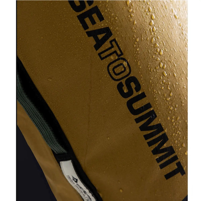 Waterproof, double stitched, reinforced, tape sealed seams