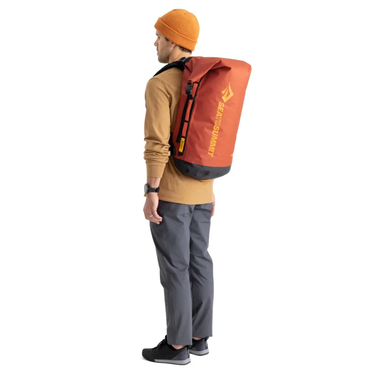 Reliably Dry: Waterproof, roll-top closure secured with our patented Field Repair Buckles for a reliable seal and double-stitched, fully taped waterproof seams