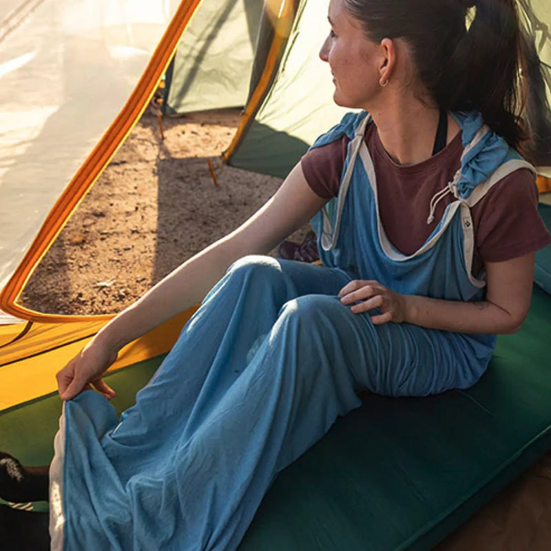 Sea To Summit Breeze Lightweight Sleeping Bag Liner (Short Size) - Blue