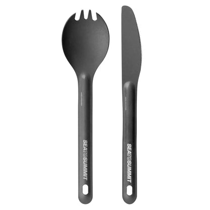 Sea to Summit Camping AlphaLight 2 Piece Cutlery Set - Knife / Spork