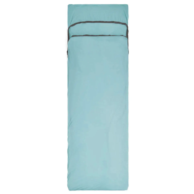 Sea To Summit Comfort Blend Sleeping Bag Liner - Rectangular with Pillow Sleeve - Blue