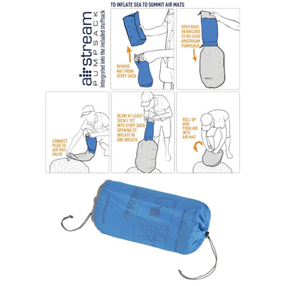 Sea to Summit Comfort Light ASC Insulated Women’s Sleeping Mat - Regular - Light Blue