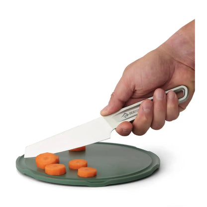 Polypropylene cutting board (knife for display purpose only)