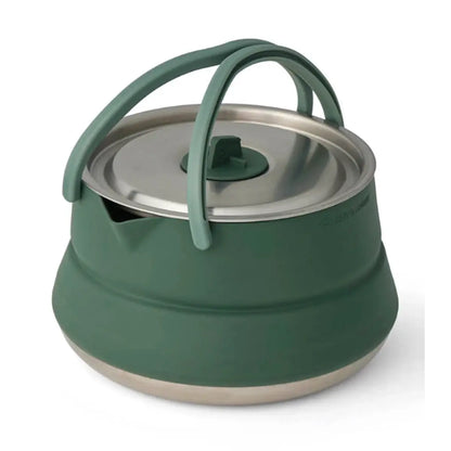 Sea To Summit Detour Stainless Steel Collapsible 1.6L Kettle - Green