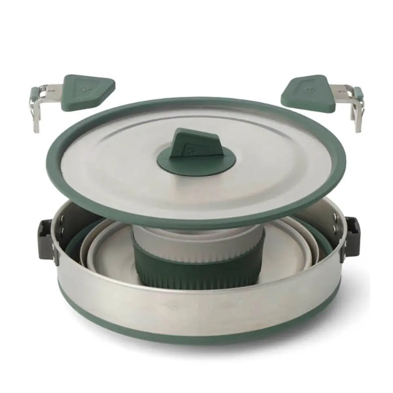 Nesting design for space-saving storage