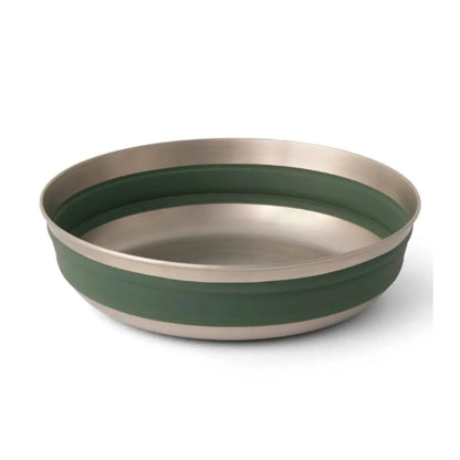 Sea To Summit Detour Stainless Steel Collapsible Bowl (Large) - Green