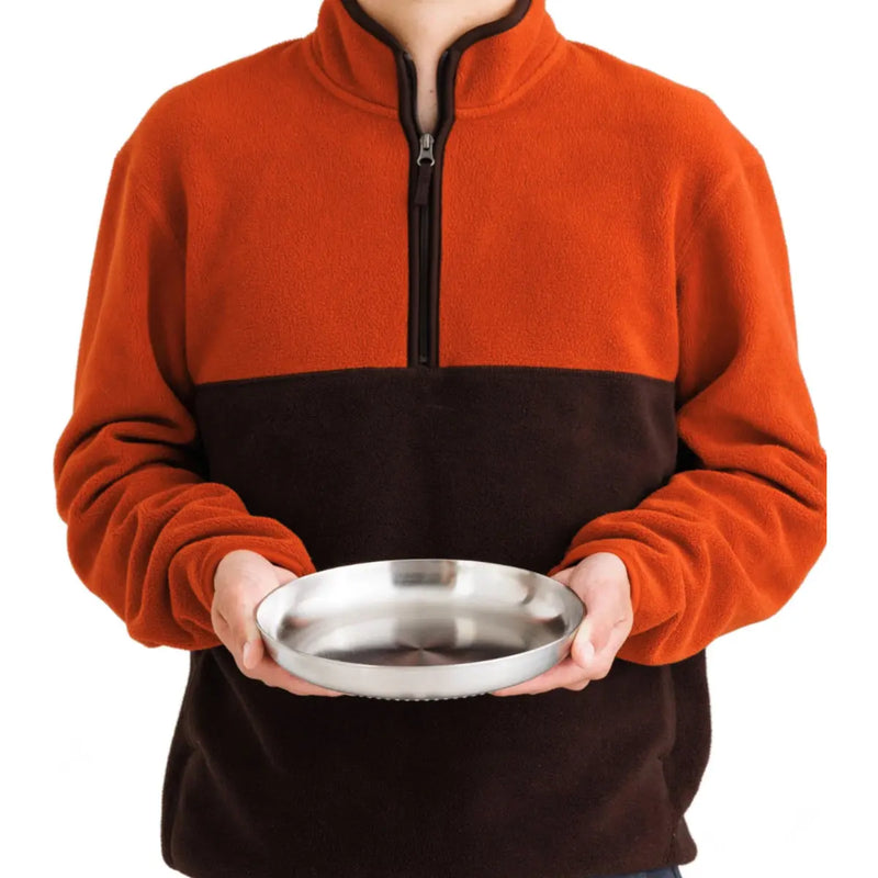 Crafted with 304 stainless steel for added plate durability