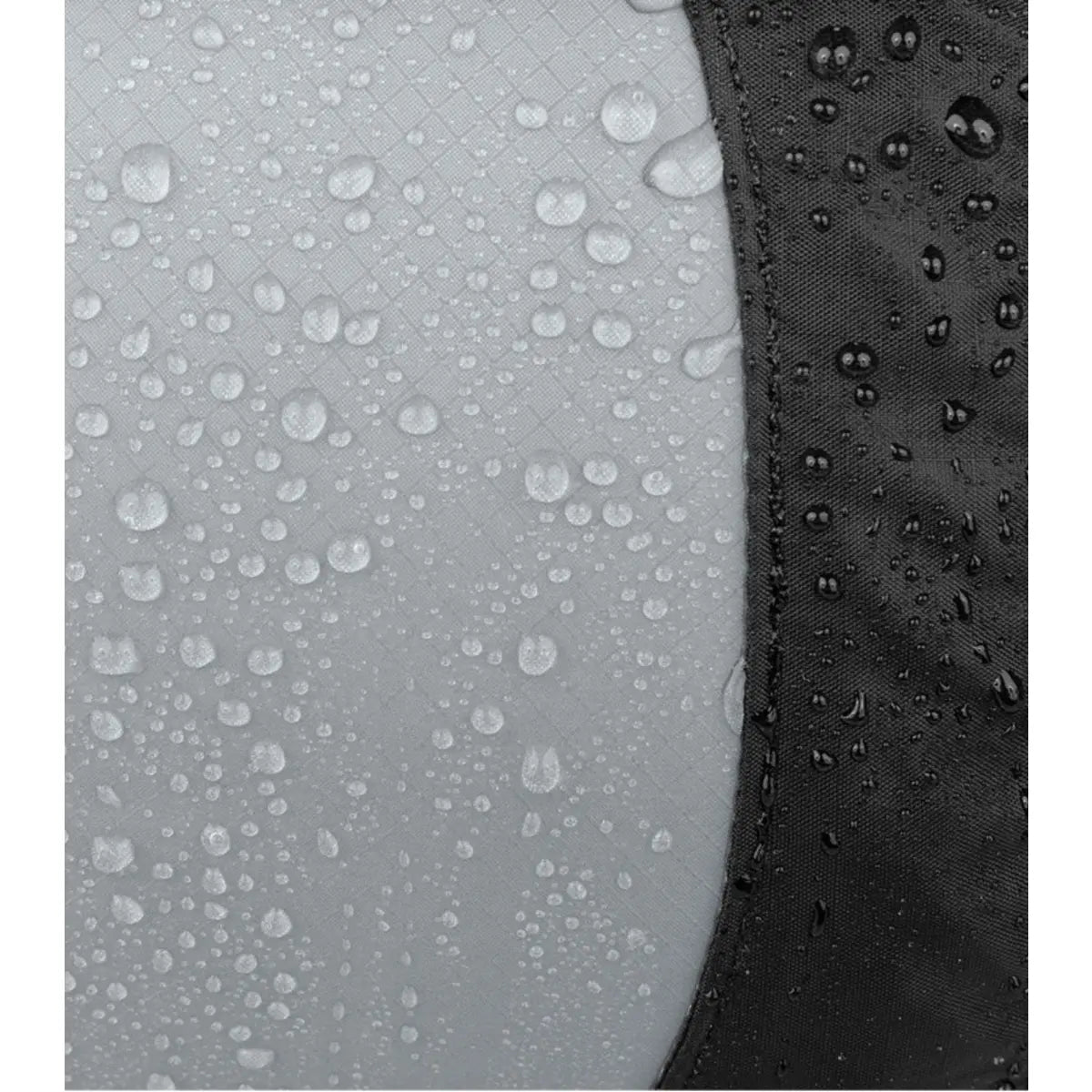 Waterproof and air-permeable eVent® fabric base allows air to be pushed out but water can't get in