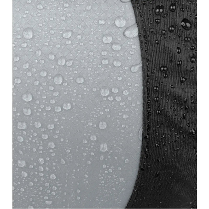 Waterproof and air-permeable eVent® fabric base allows air to be pushed out but water can't get in