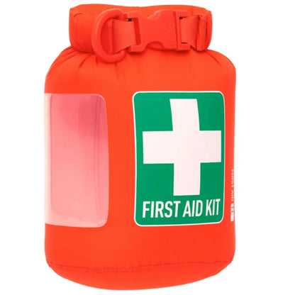 Easily identifiable first aid kit with clear TPU window to find what you need fast