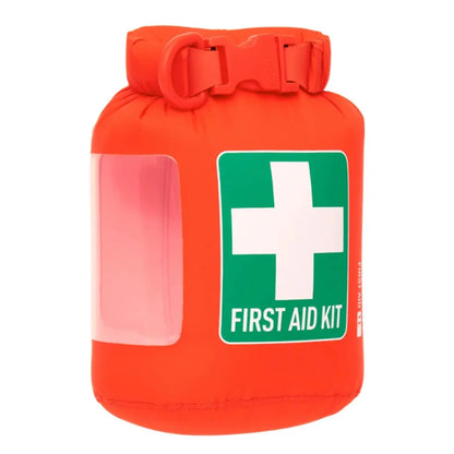 Easily identifiable first aid kit with clear TPU window to find what you need fast
