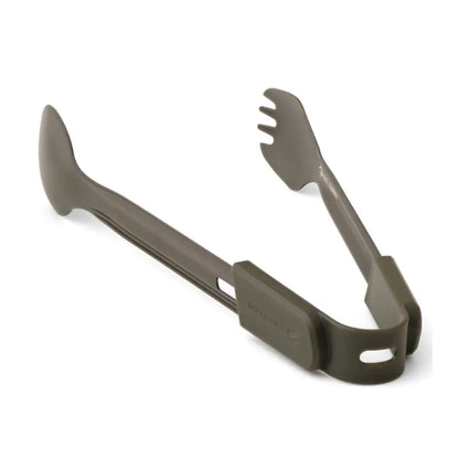 Includes adaptor attachment to turn your all-in-one camping utensils into tongs