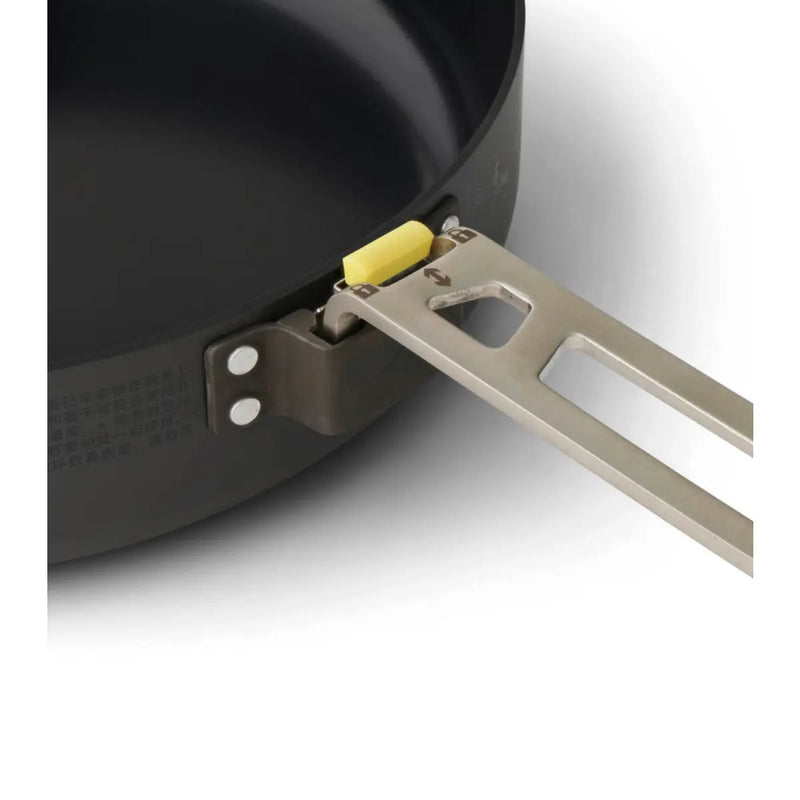 Removable Click-Safe handle allows for secure handling and can be reversed for easy storage and transport
