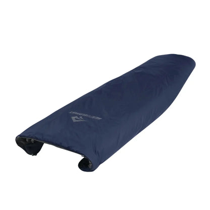 Sea to Summit Glow Gw1 - Synthetic Integrated Sleeping Quilt - Long - Dark Sapphire / Grey