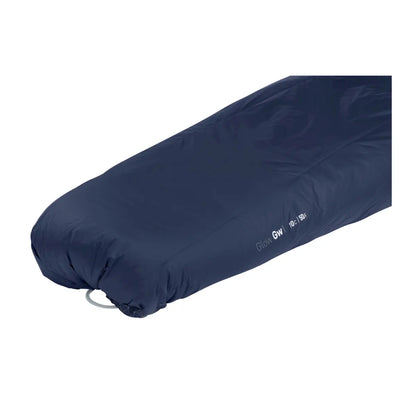 Sea to Summit Glow Gw1 - Synthetic Integrated Sleeping Quilt - Long - Dark Sapphire / Grey