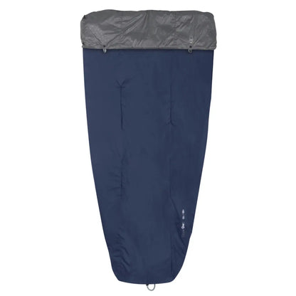 Sea to Summit Glow Gw1 - Synthetic Integrated Sleeping Quilt - Regular - Dark Sapphire / Grey