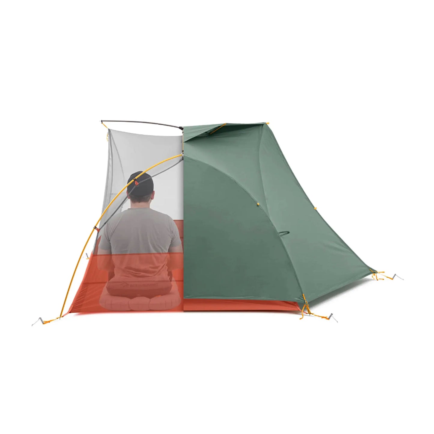 Unique Tension Ridge maximizes the livable space versus the footprint of the tents, offering a lot more room around the head and shoulders