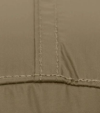 Reinforced stitching on all stress points and overlocked fabric edges for added strength
