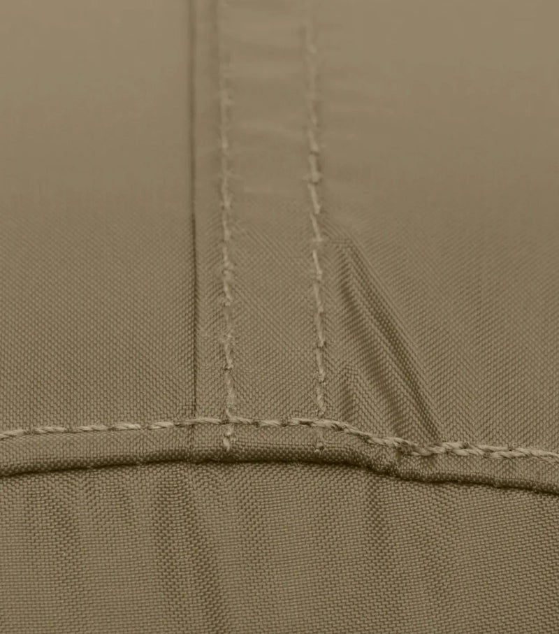 Reinforced stitching on all stress points and overlocked fabric edges for added strength