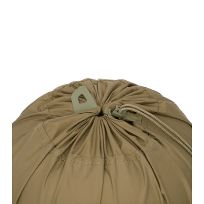 Unique tear-proof drawcord throat with two super-strong hypalon pull-tabs for easy operation