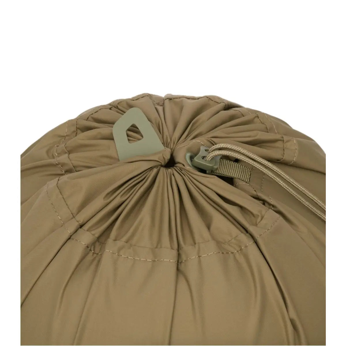 Unique tear-proof drawcord throat with two super-strong hypalon pull-tabs for easy operation