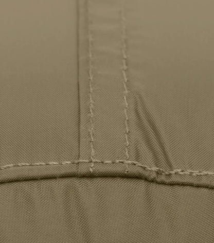 Reinforced stitching on all stress points and overlocked fabric edges for added strength