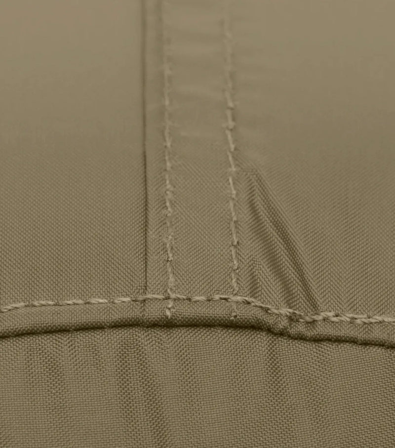 Reinforced stitching on all stress points and overlocked fabric edges for added strength
