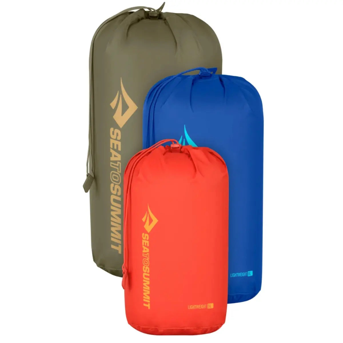 Sea To Summit Lightweight Stuff Sack Set 5, 8, 13L Multi - Colour