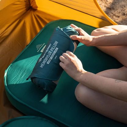 Sea to Summit Memory Lux Pillow (Large) - Dark Green