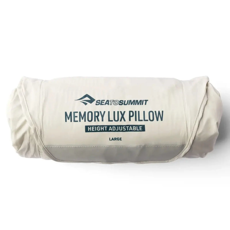 Sea to Summit Memory Lux Pillow (Large) - Grey