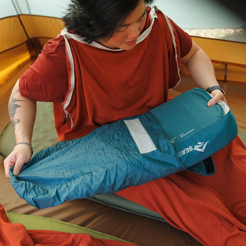 Sea to Summit Memory Lux Pillow (X-Large) - Dark Green