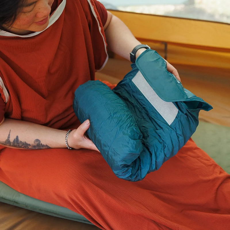 Sea to Summit Memory Lux Pillow (X-Large) - Dark Green