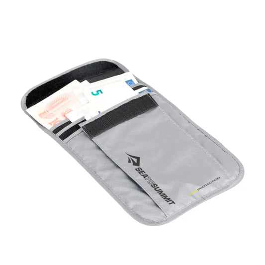 Sea to Summit Neck Wallet with RFID - High Rise Grey