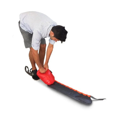 Airstream Pump Sack - The high quality Ultra-Sil™ stuff sack stores your racks when deflated, the integrated Airstream Pump aids easy rack inflation