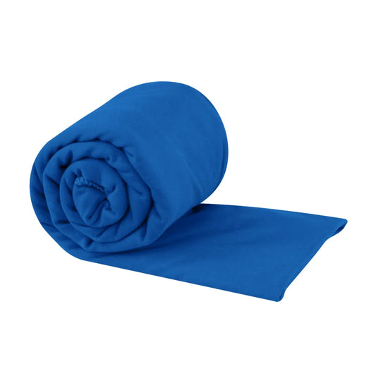 Sea to Summit Pocket Towel (Anti-Bacterial Treated) Large - Cobalt