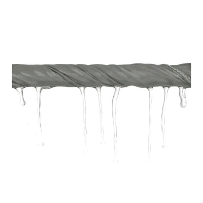 Absorbs three times its own weight in water