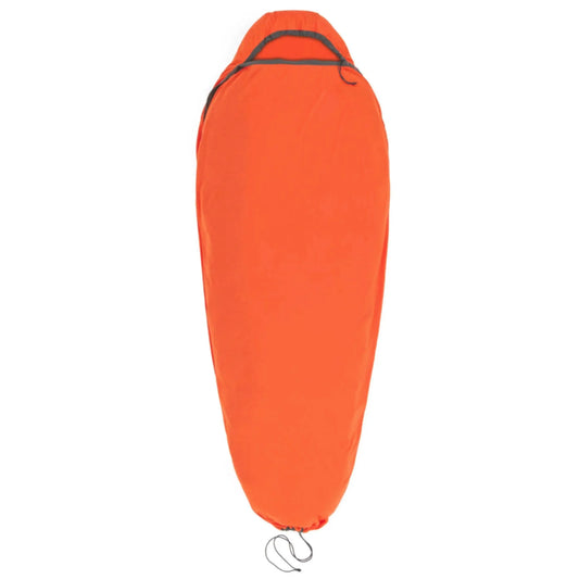 Sea To Summit Reactor Extreme Sleeping Bag Liner - Compact Mummy with Drawcord - Orange