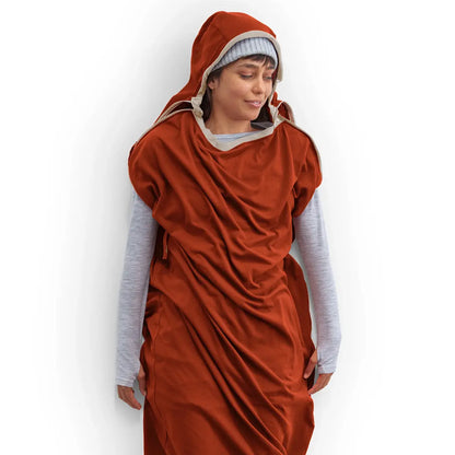 Sea To Summit Reactor Fleeceweight Sleeping Bag Liner (Regular Size) - Red