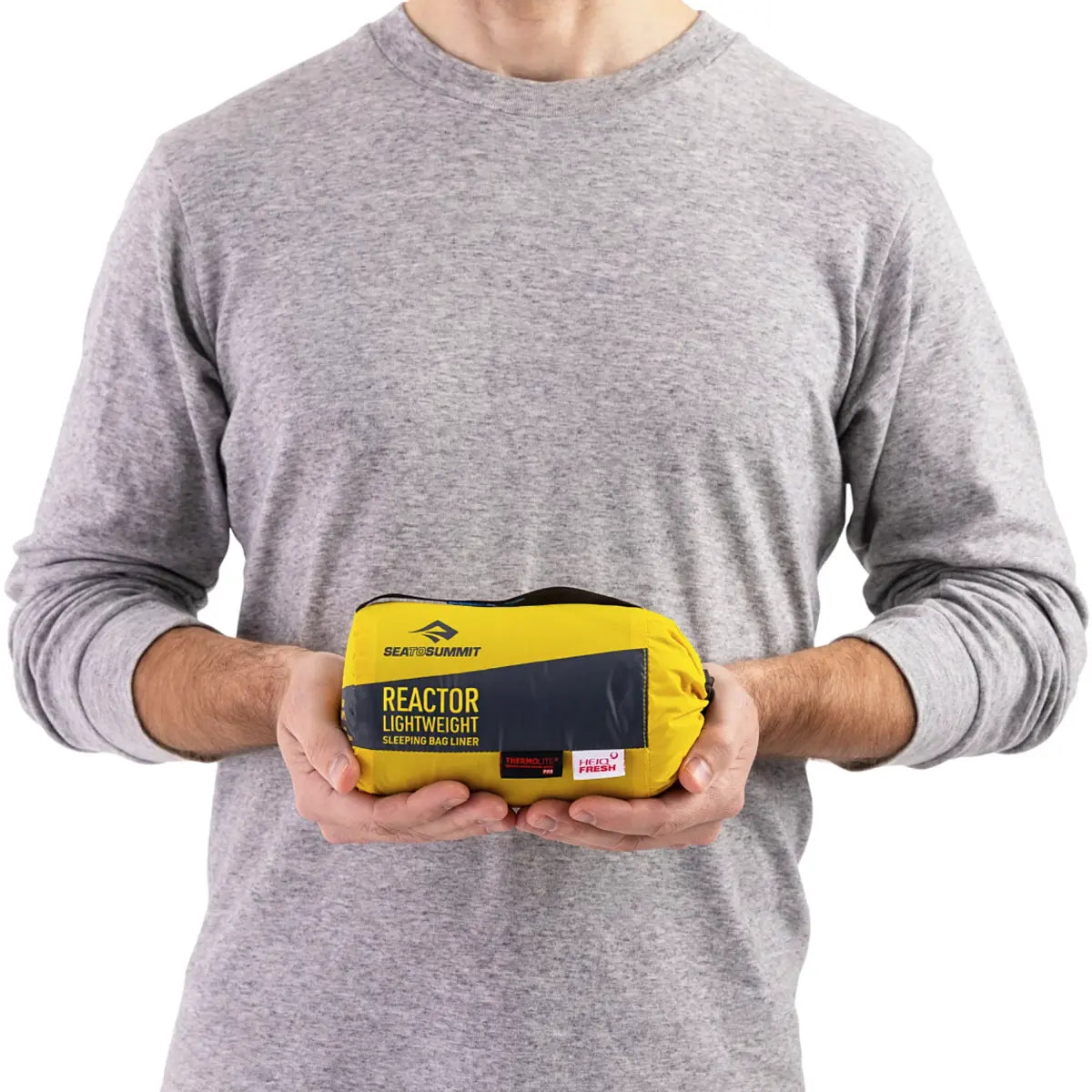 Sea To Summit Reactor Lightweight Sleeping Bag Liner (Short Size) - Grey