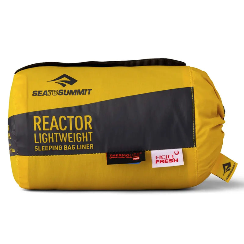 Sea To Summit Reactor Lightweight Sleeping Bag Liner (Short Size) - Grey