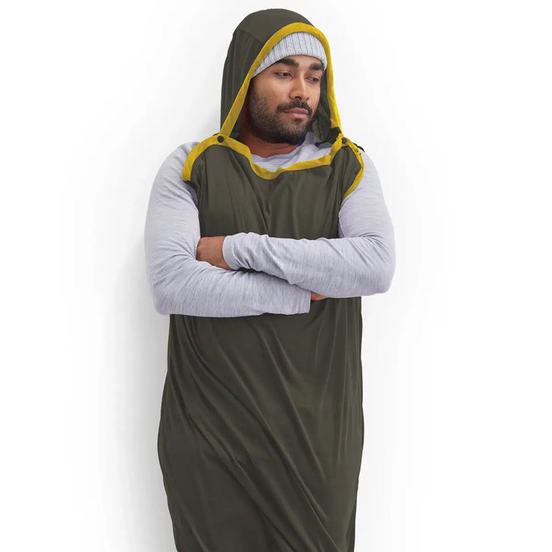 Sea To Summit Reactor Midweight Sleeping Bag Liner (Regular Size) - Dark Grey