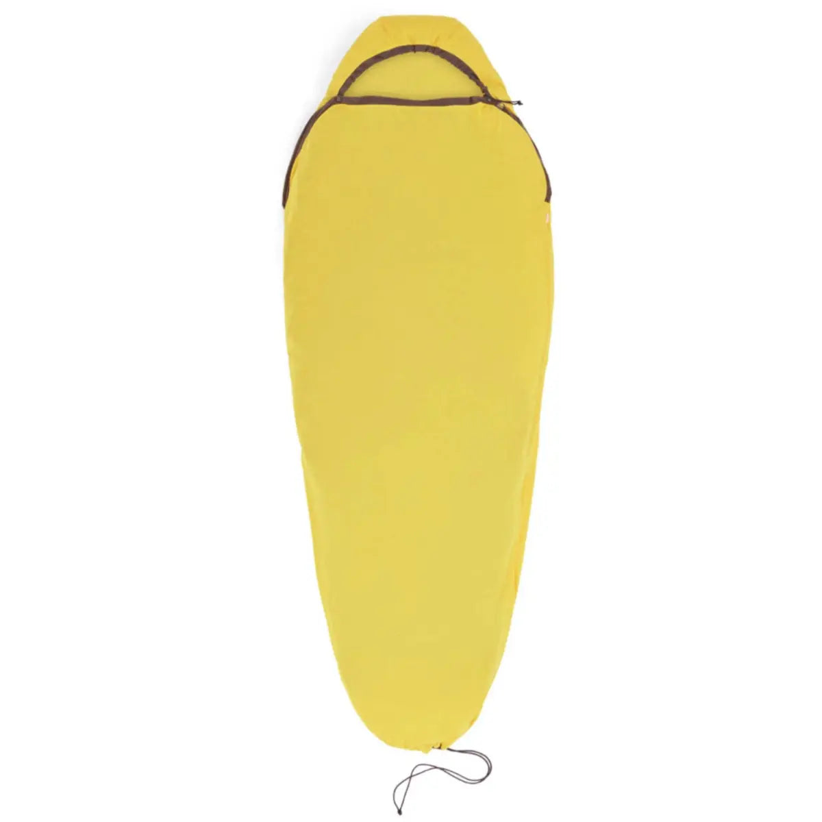 Sea To Summit Reactor Sleeping Bag Liner - Compact Mummy with Drawcord - Yellow