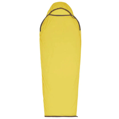 In the version with the drawcord footbox, the base or shoulder openings can be opened or closed for optimal comfort. 