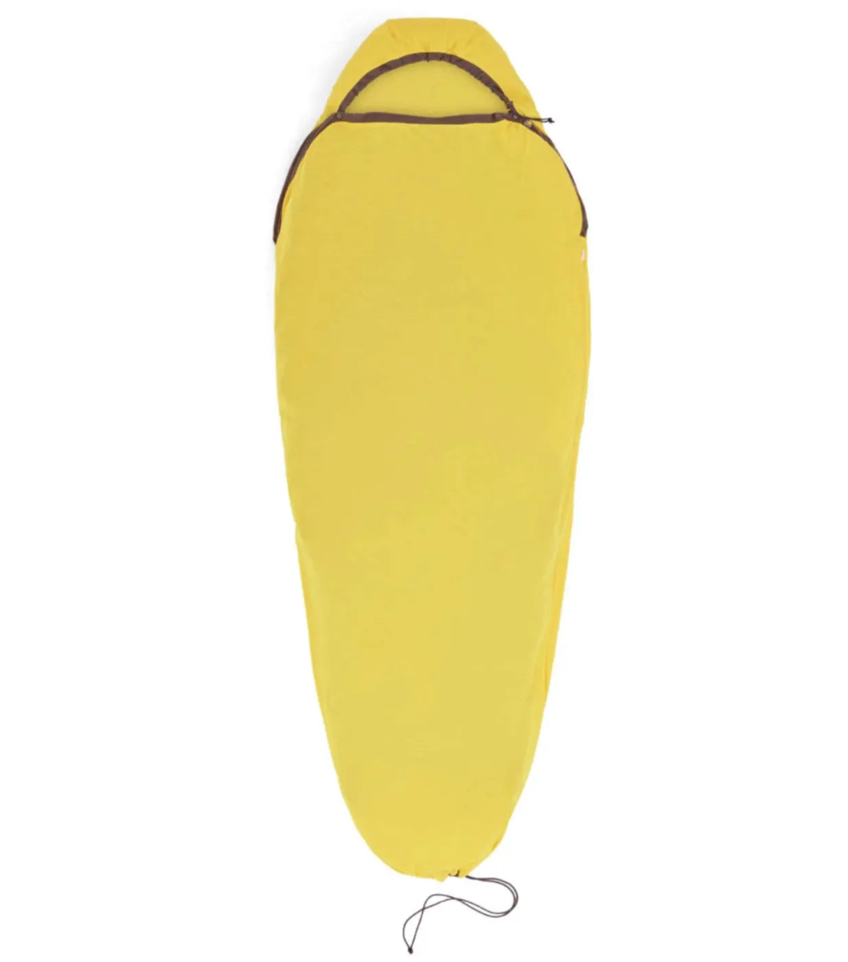 Sea To Summit Reactor Sleeping Bag Liner - Standard Mummy with Drawcord - Yellow