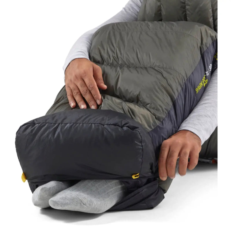 The Free-Flow Zip system ensures maximum ventilation and the flexibility