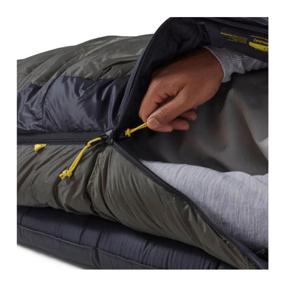 YKK #5 side zipper with zipper plow for reliable, snag-free operation