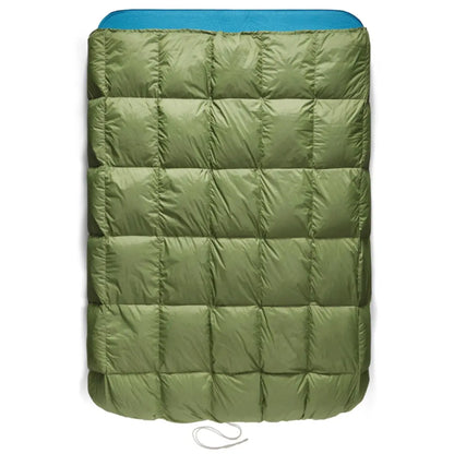 Drawcord at the foot end allows you to snug the Tanami to a sleeping mat