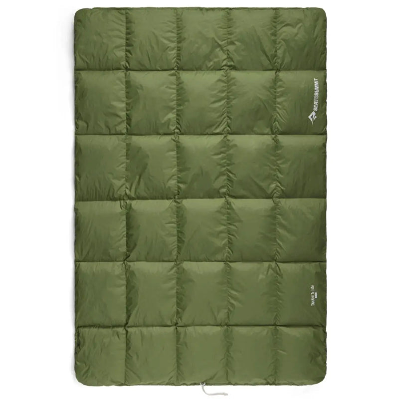 Sea to Summit Tanami 7°C / 45°F Ultra Dry Down Quilt (Queen) - Green